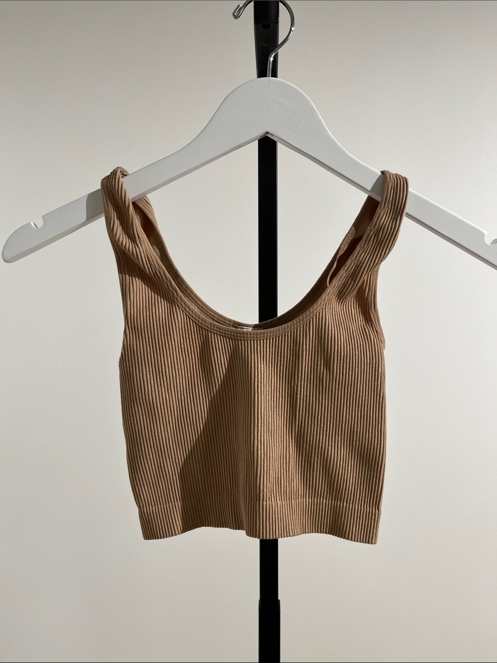 Sunday Best Tan Crop Top